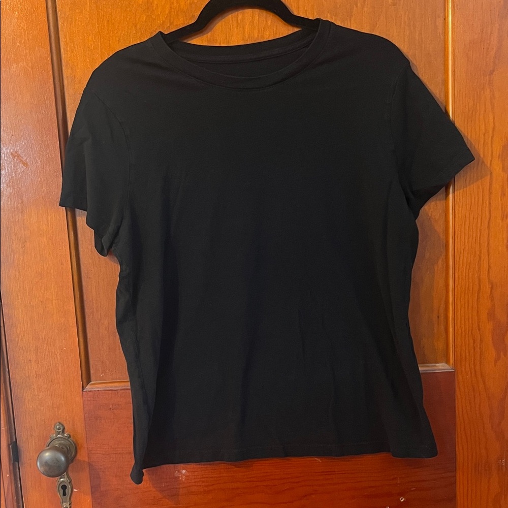a new day Black Short Sleeve Tee